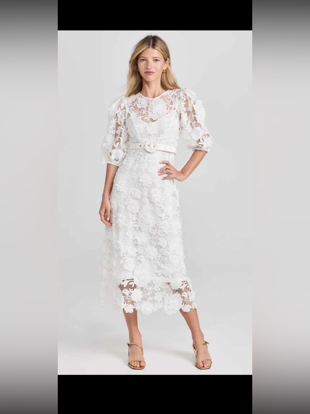 Zimmermann midi dress
